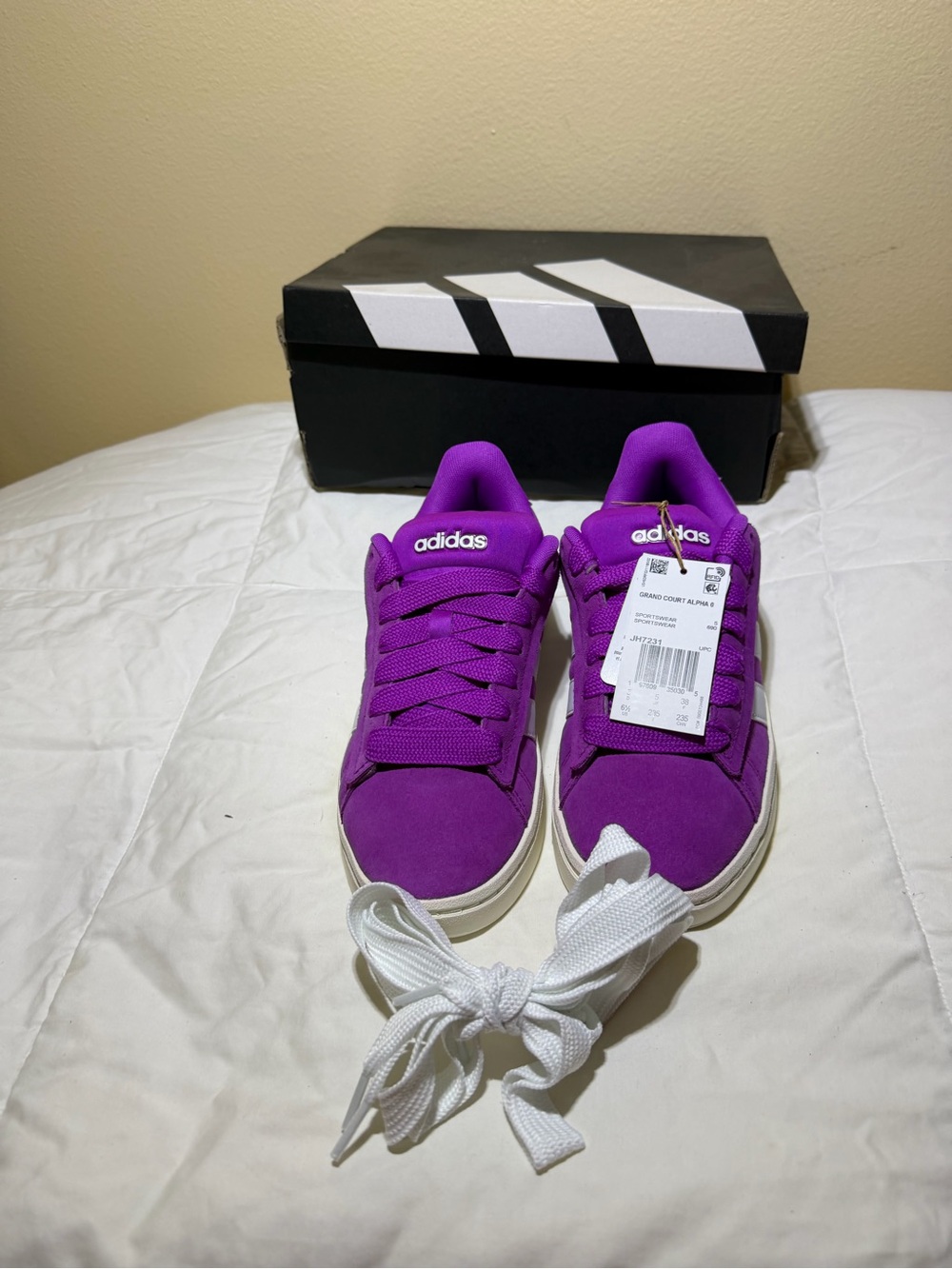 ADIDAS GRAND COURT ALPHA 0 FUCHIA SNEAKER